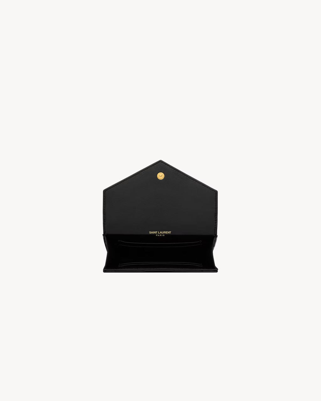 YSL CASSANDRE MATELASSÉ SMALL ENVELOPE WALLET IN LAMBSKIN