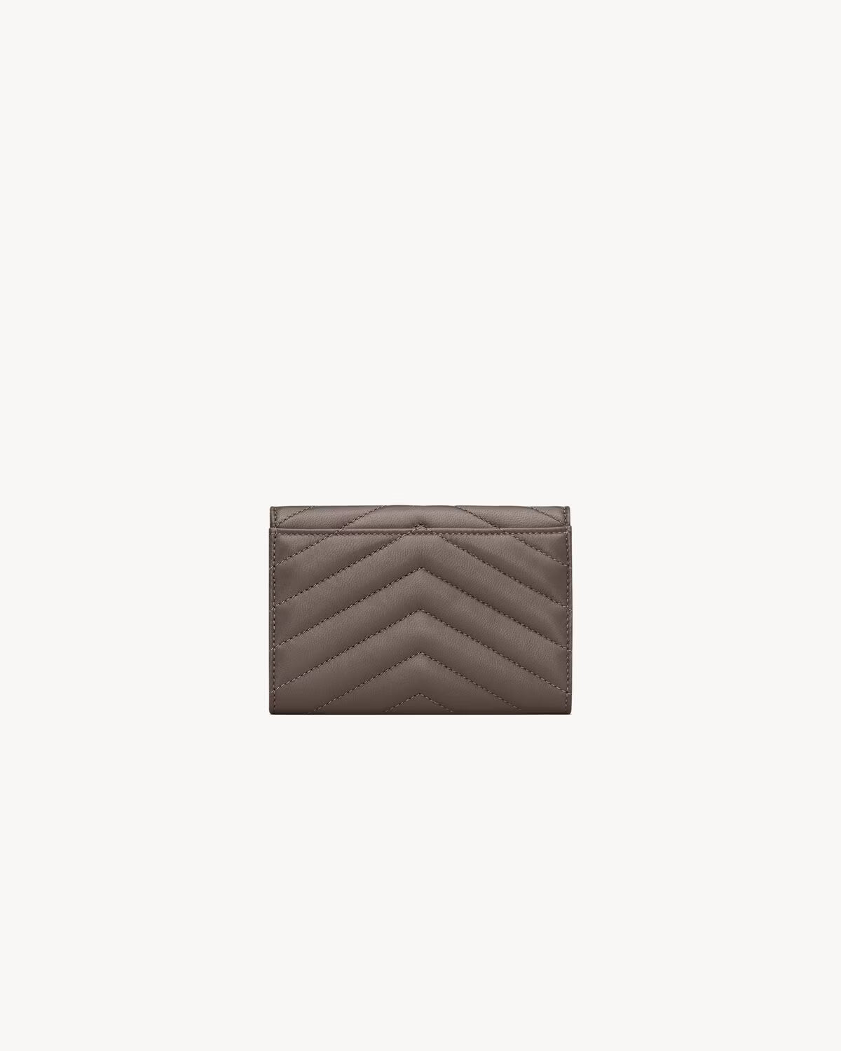 YSL CASSANDRE MATELASSÉ SMALL ENVELOPE WALLET IN LAMBSKIN