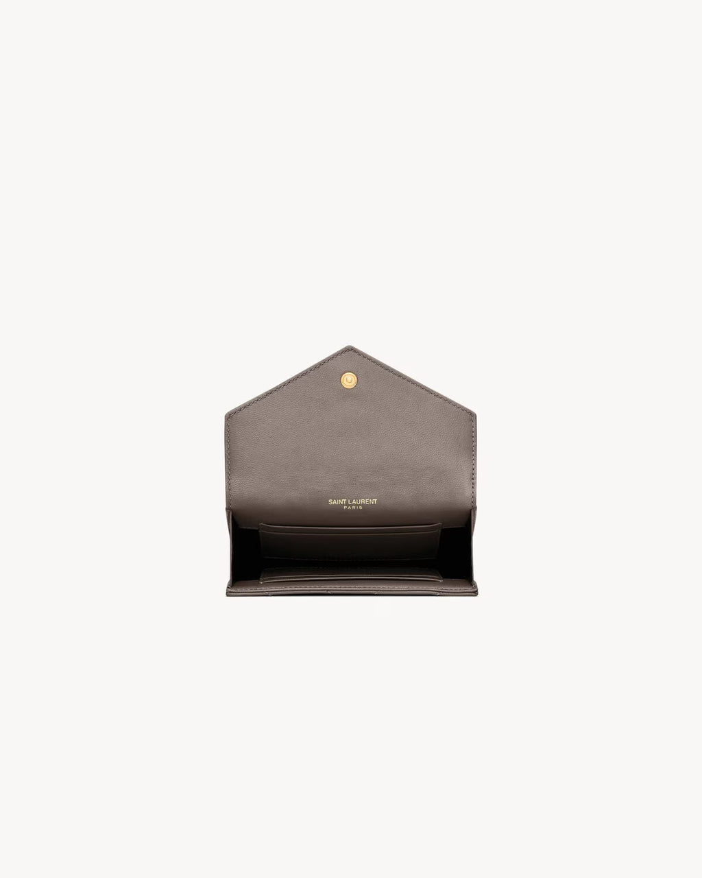 YSL CASSANDRE MATELASSÉ SMALL ENVELOPE WALLET IN LAMBSKIN
