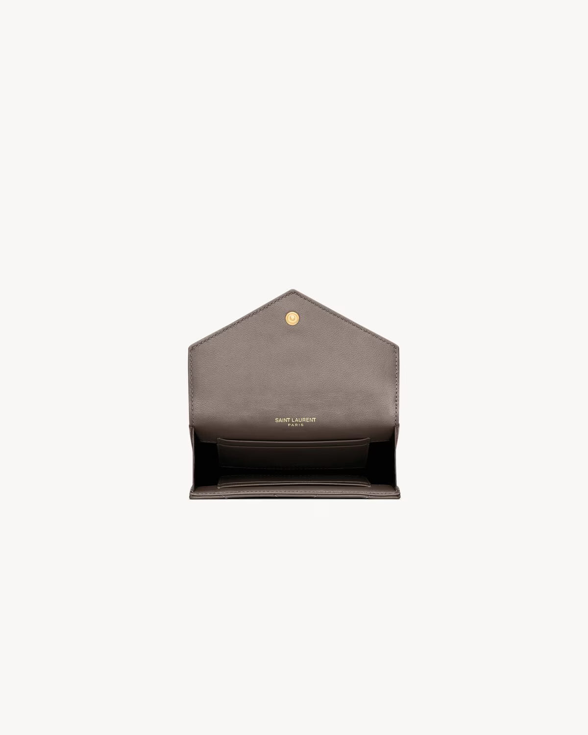 YSL CASSANDRE MATELASSÉ SMALL ENVELOPE WALLET IN LAMBSKIN
