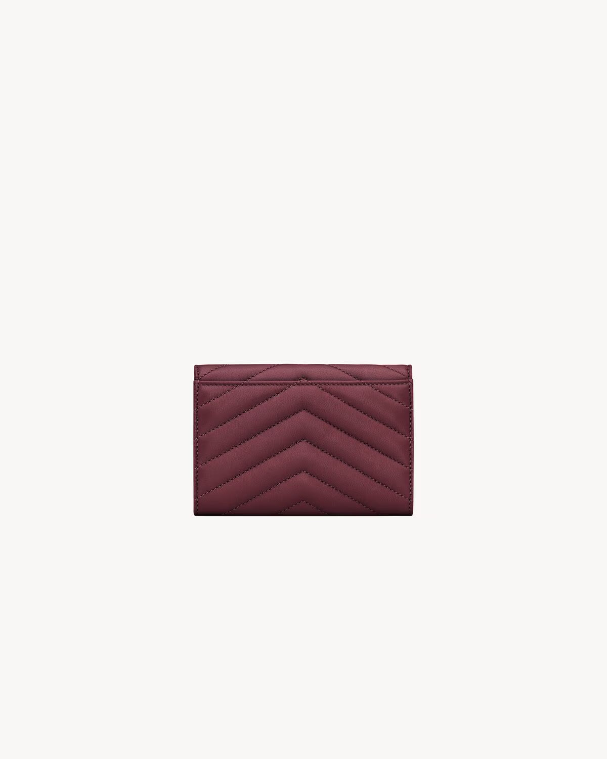 YSL CASSANDRE MATELASSÉ SMALL ENVELOPE WALLET IN LAMBSKIN