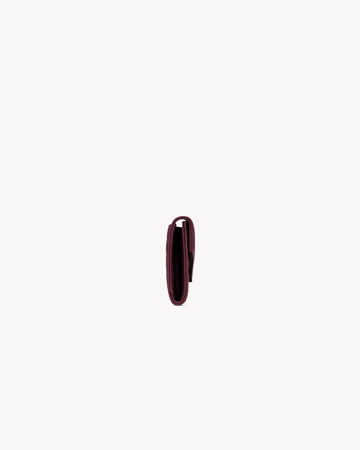 YSL CASSANDRE MATELASSÉ SMALL ENVELOPE WALLET IN LAMBSKIN