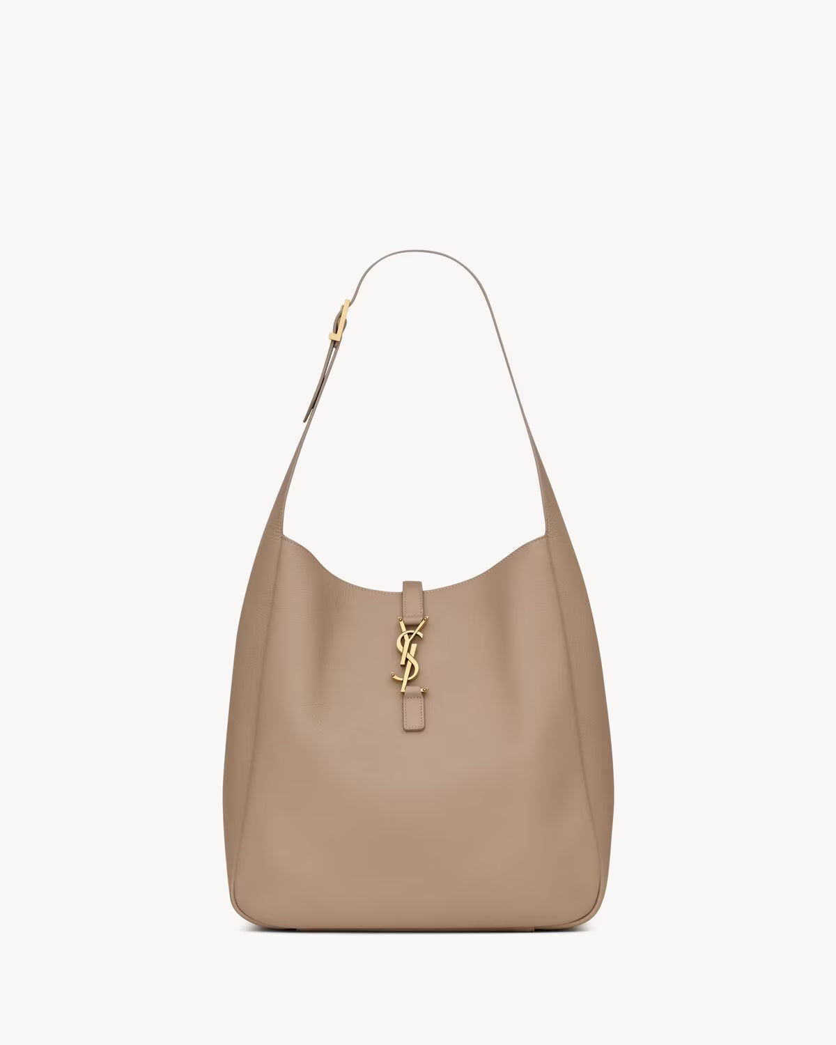 YSL LE 5 À 7 SUPPLE LARGE IN GRAINED LEATHER