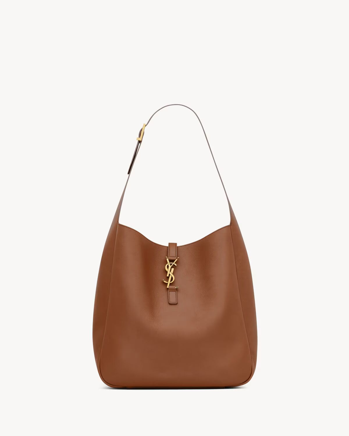 YSL LE 5 À 7 SUPPLE LARGE IN GRAINED LEATHER