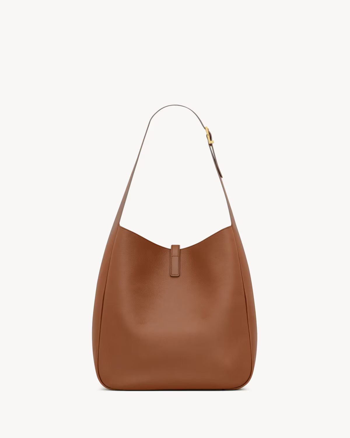 YSL LE 5 À 7 SUPPLE LARGE IN GRAINED LEATHER