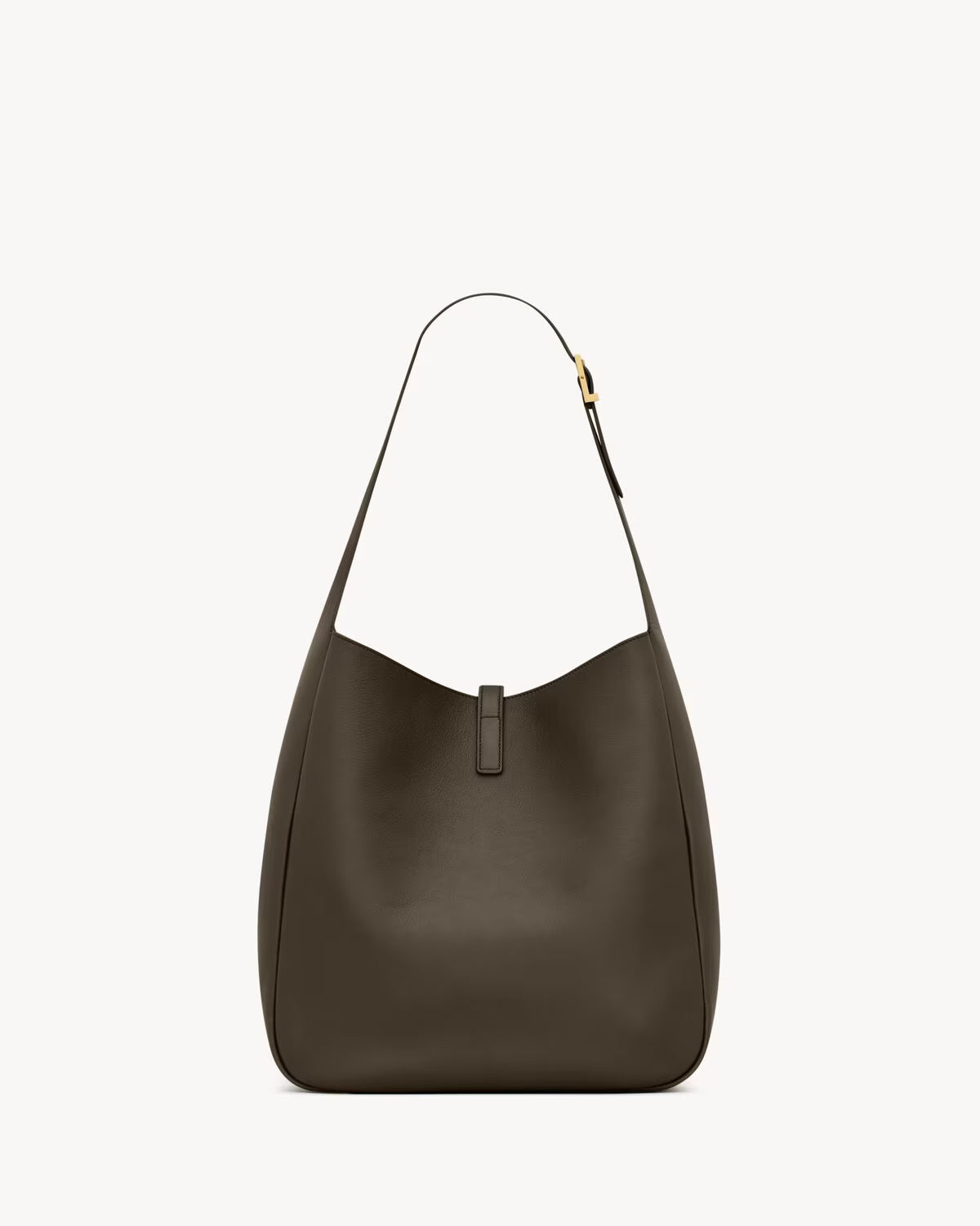 YSL LE 5 À 7 SUPPLE LARGE IN GRAINED LEATHER