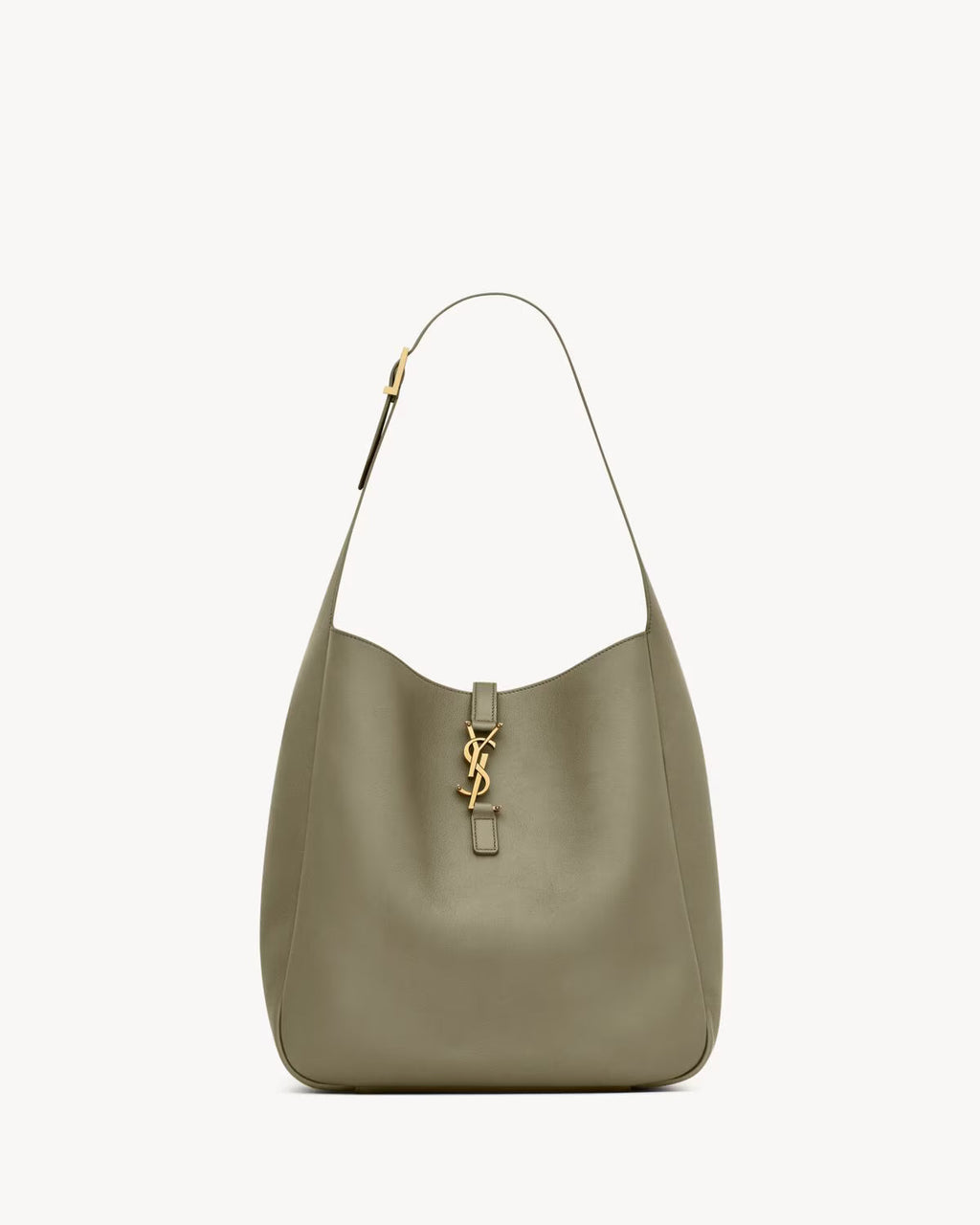 YSL LE 5 À 7 SUPPLE LARGE IN GRAINED LEATHER