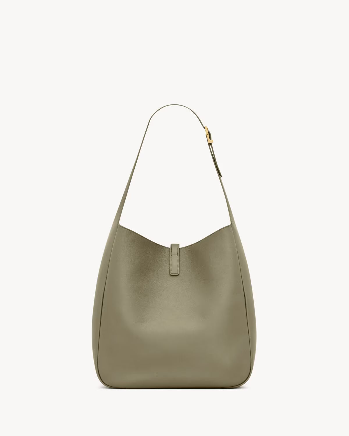 YSL LE 5 À 7 SUPPLE LARGE IN GRAINED LEATHER