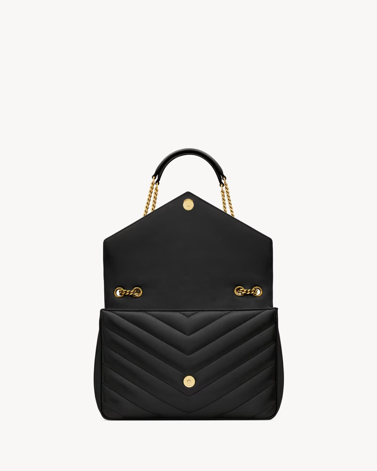YSL LOULOU LARGE IN MATELASSÉ LAMBSKIN