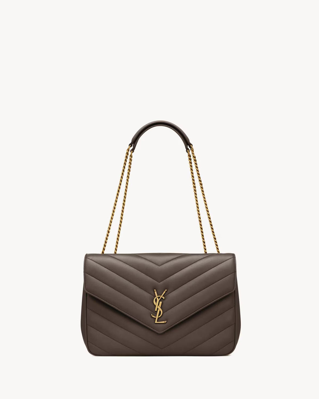 YSL LOULOU LARGE IN MATELASSÉ LAMBSKIN