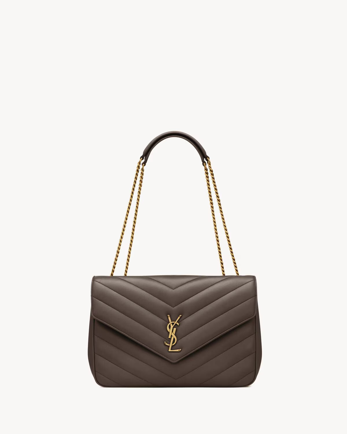 YSL LOULOU LARGE IN MATELASSÉ LAMBSKIN