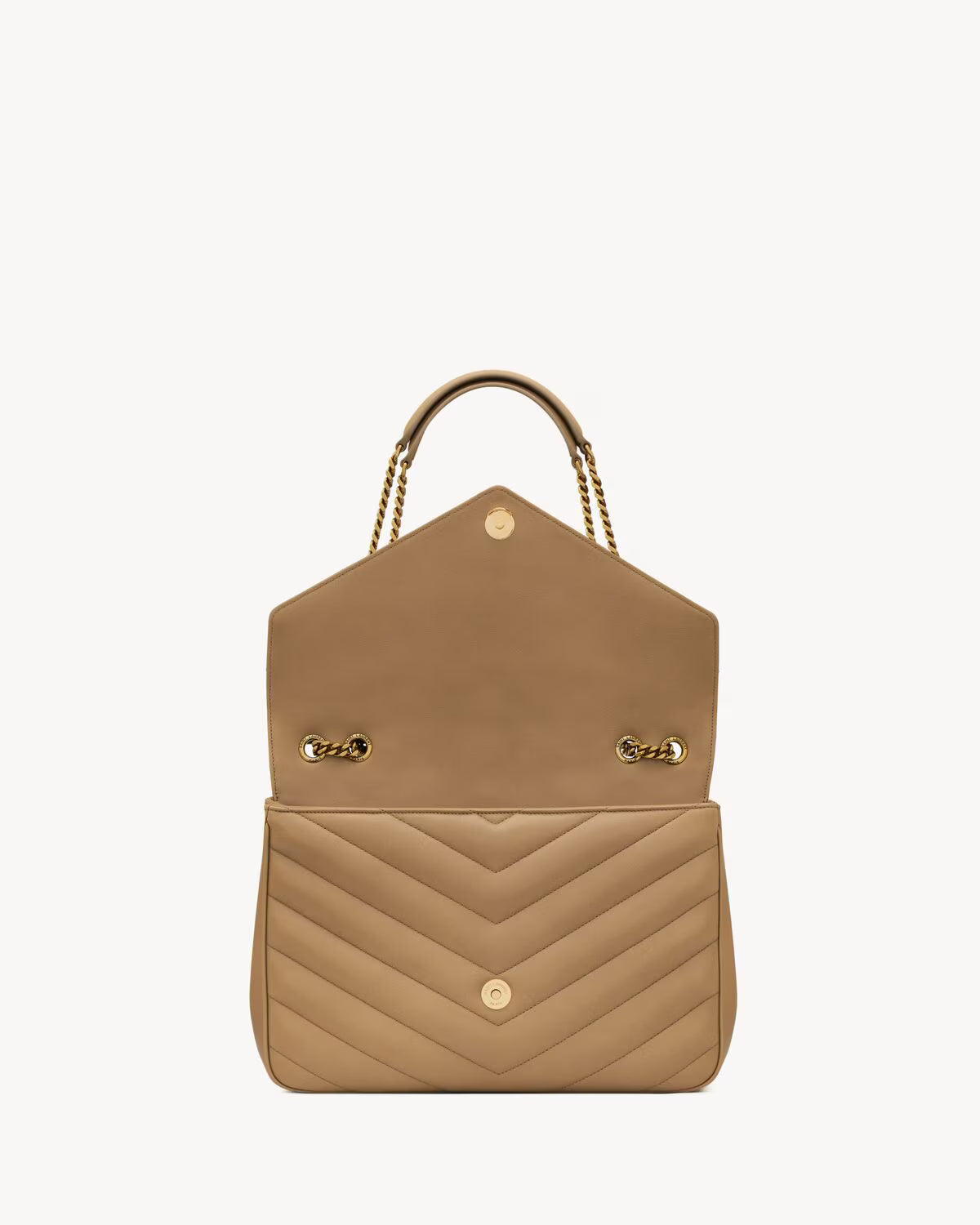 YSL LOULOU LARGE IN MATELASSÉ LAMBSKIN