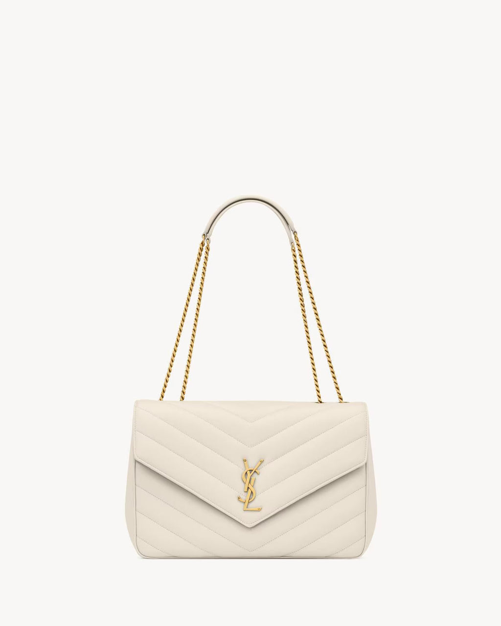 YSL LOULOU LARGE IN MATELASSÉ LAMBSKIN
