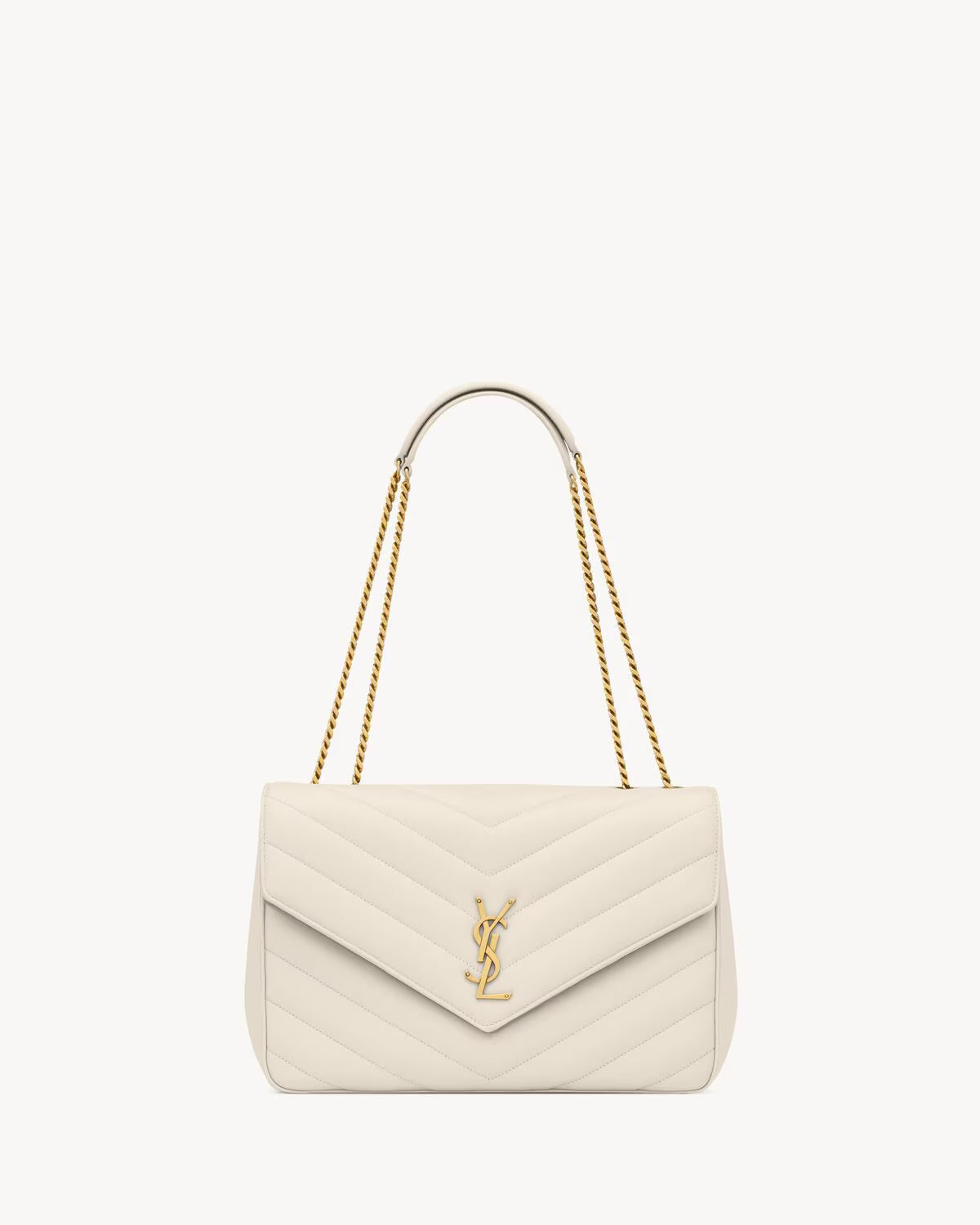 YSL LOULOU LARGE IN MATELASSÉ LAMBSKIN