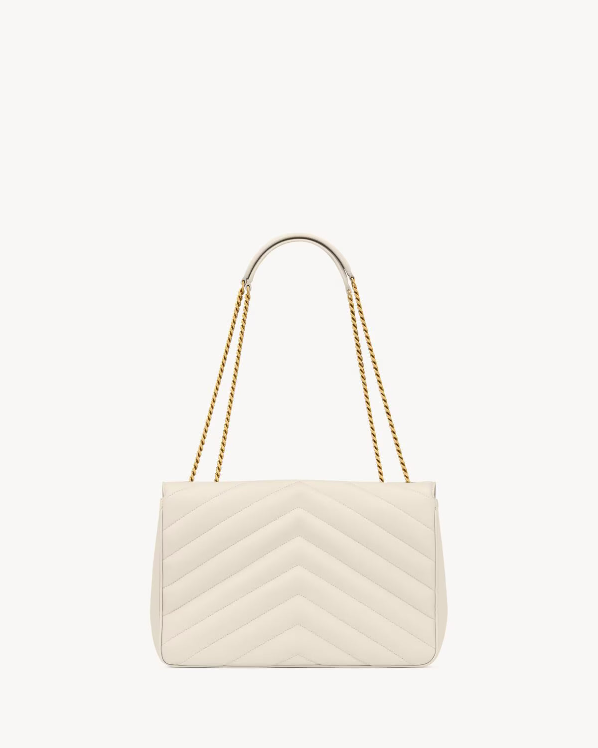 YSL LOULOU LARGE IN MATELASSÉ LAMBSKIN