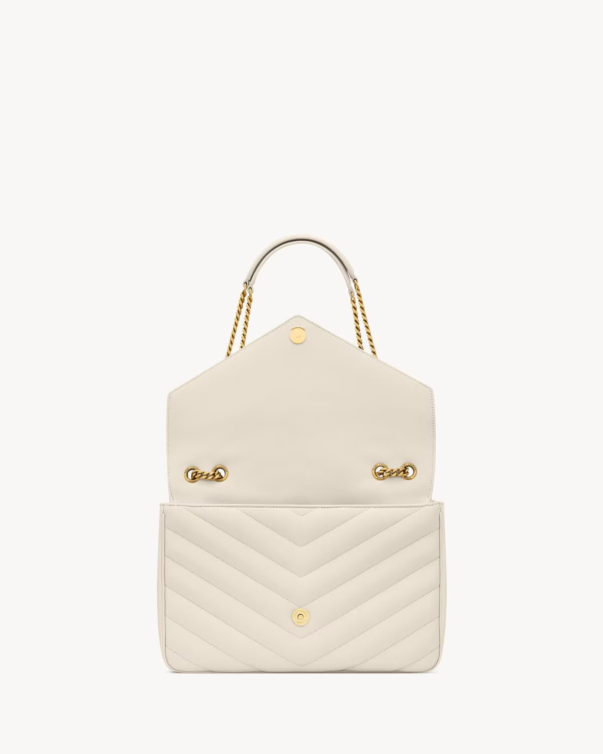 YSL LOULOU LARGE IN MATELASSÉ LAMBSKIN