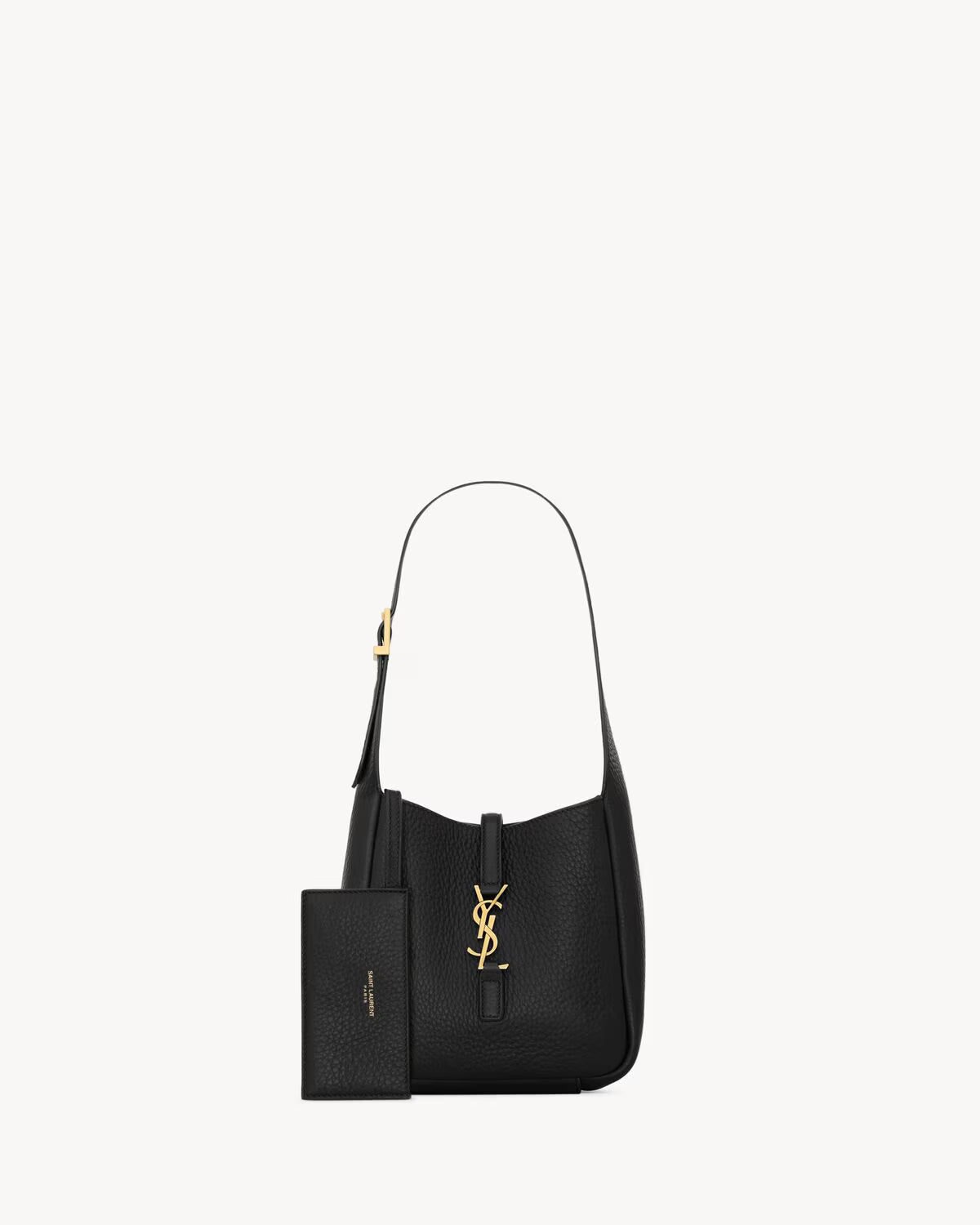 YSL LE 5 À 7 SUPPLE BABY IN GRAINED LEATHER